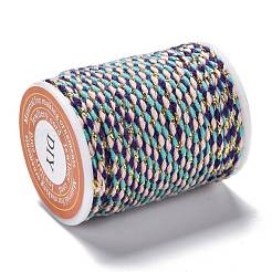 4-Ply Polycotton Cord with Metallic Thread&nbsp;OCOR-Z003-D95