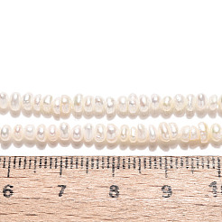 Natural Cultured Freshwater Pearl Beads Strands&nbsp;PEAR-N025-01D