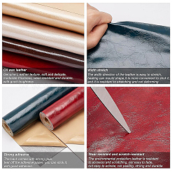 PU Leather Self-adhesive Fabric&nbsp;DIY-WH0209-72B