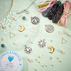DIY Moon and Sun Bracelet Making Kit&nbsp;DIY-PH0009-54