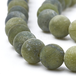 Natural Chinese Southern Jade Beads Strands&nbsp;G-T106-072