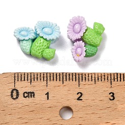 Opaque Resin Cabochons&nbsp;RESI-I068-01A-02