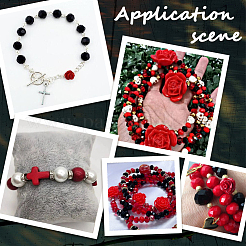 DIY Gothic Style Stretch Bracelet Making Kits&nbsp;DIY-SC0033-43