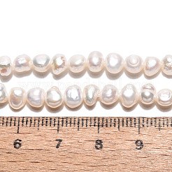 Natural Cultured Freshwater Pearl Beads Strands&nbsp;PEAR-N027-01B