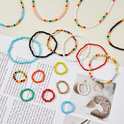 Colorful Jewerly Set&nbsp;SJEW-FI0001-08