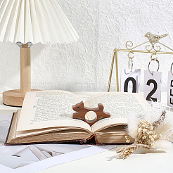 Wooden Thumb Page Holder&nbsp;AJEW-WH0077-119B