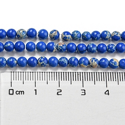 Synthetic Imperial Jasper Dyed Beads Strands&nbsp;G-D077-A01-02A