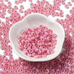 Imitation Jade 3/0 Glass Seed Beads&nbsp;SEED-Z001-A-A12