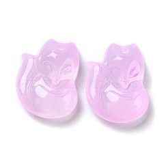 Electroplate Glass Cabochons&nbsp;LS-EGLA-D007-04E