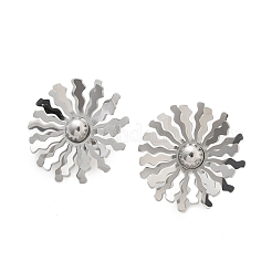 304 Stainless Steel Stud Earrings&nbsp;EJEW-Z098-21P