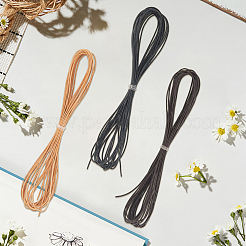 15M 3 Colors Cowhide Leather Cord&nbsp;WL-CL0001-26A