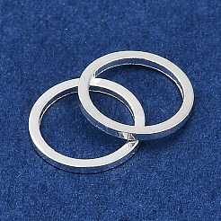 Rack Plating Brass Linking Rings&nbsp;KK-P286-01A-S