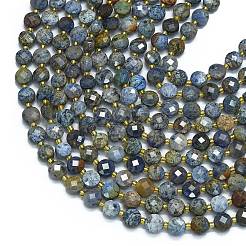 Natural Dumortierite Beads Strands&nbsp;G-K389-B50-01