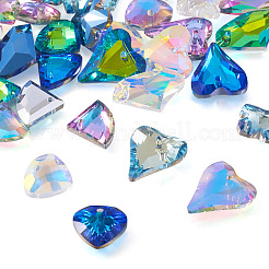 60Pcs 30 Styles Electroplated Glass Pendants&nbsp;EGLA-TA0001-48