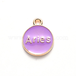 Alloy Enamel Pendants&nbsp;X-ENAM-S124-01B-01A
