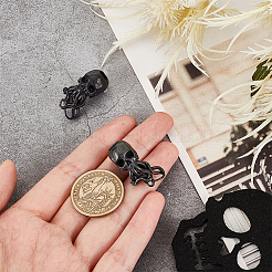 2Pcs Brass European Beads&nbsp;KK-OC0001-33