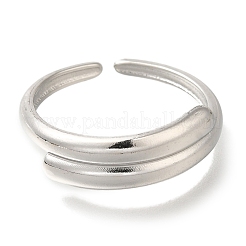 304 Stainless Steel Cuff Rings&nbsp;RJEW-Z074-03P