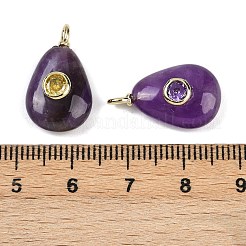 Natural Mixed Gemstone Pendants&nbsp;G-H322-01G
