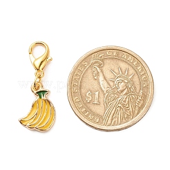 Alloy Enamel Fruit Pendant Decorations&nbsp;HJEW-JM00647