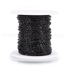 Handmade 304 Stainless Steel Cable Chains&nbsp;STAS-P213-03B-01