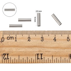 Tarnish Resistant 304 Stainless Steel Tube Beads&nbsp;STAS-G071-32P