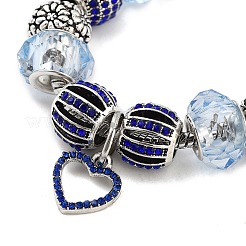 Tibetan Style Alloy European Bracelets&nbsp;LS-BJEW-M320-01AS