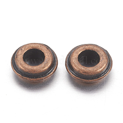 Tibetan Style Alloy Spacer Beads&nbsp;TIBEB-S039-025R-RS