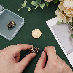 2Pcs Brass Beads&nbsp;KK-HY0003-93