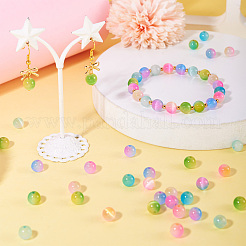 135Pcs 9 Colors Cat Eye Beads&nbsp;G-TA0002-48
