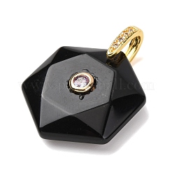 Natural Mixed Gemstone Faceted Pendants&nbsp;G-B188-03G