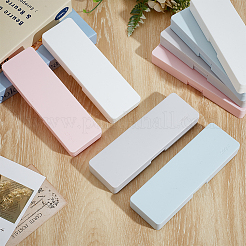 8Pcs 4 Colors PP Plastic Pencil Storage Box&nbsp;AJEW-GO0004-66