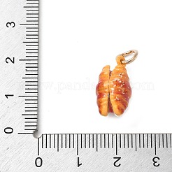 Alloy with Enamel Pendants&nbsp;AL-CBAE186-01G-02