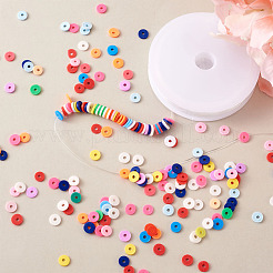 DIY Heishi Bead Stretch Bracelets Making Kits&nbsp;DIY-TA0003-22