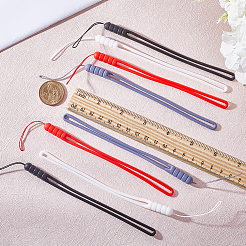 24Pcs 4 Colors Silicone Wrist Strap Hand Lanyard&nbsp;AJEW-GF0007-57
