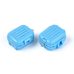 Opaque Resin Pendants&nbsp;RESI-T061-18B