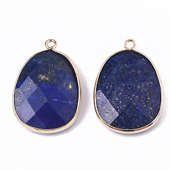 Natural Lapis Lazuli Pendants&nbsp;G-T131-08A