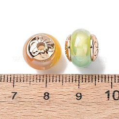 Opaque Resin & CCB Plastic UV Reactive Beads&nbsp;RESI-G119-14E