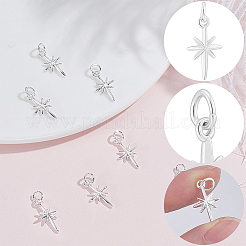 6Pcs Brass Pendants&nbsp;KK-BBC0026-01S