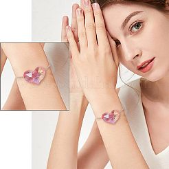 16Pcs 4 Colors Transparent Acrylic Beads&nbsp;MACR-FH0001-14