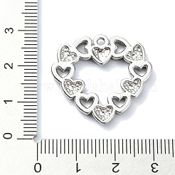 Rack Plating Alloy with Rhinestone Pendants&nbsp;FIND-Z051-05P-01
