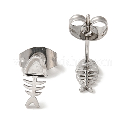 Non-Tarnish 304 Stainless Steel Stud Earrings for Women&nbsp;EJEW-Z066-09P