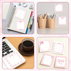 9Pcs Square Paper Sticky Note Pads&nbsp;DIY-CP0014-13A