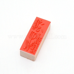 Wooden Stamps&nbsp;AJEW-WH0018-64G