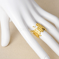 304 Stainless Steel Fashion Cuff Ring for Women&nbsp;BX6046-2