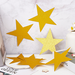50Pcs Paper Glitter Star Wall Decoration&nbsp;AJEW-SP0001-14A