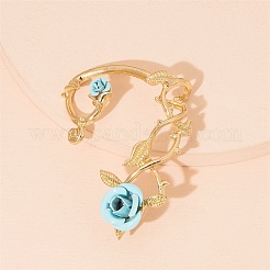 Alloy Rose Climber Wrap Around Stud Earrings for Women&nbsp;EJEW-A096-01A