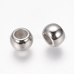 CCB Plastic European Beads&nbsp;LS-CCB-F004-15P