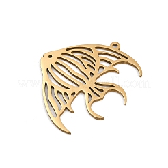 201 Stainless Steel Pendants&nbsp;STAS-I344-06G