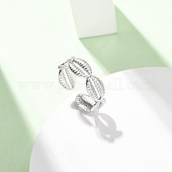 304 Stainless Steel Cuff Open Rings&nbsp;RJEW-P191-07P