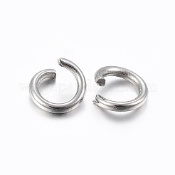 Tarnish Resistant 304 Stainless Steel Open Jump Rings&nbsp;STAS-H437-3x0.6mm